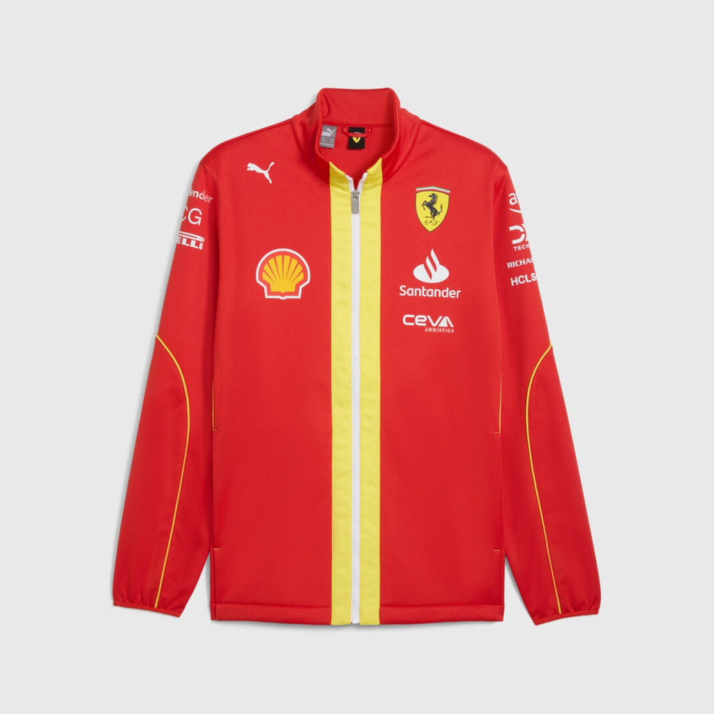Chaqueta Softshell Escudería Ferrari Team 2024
