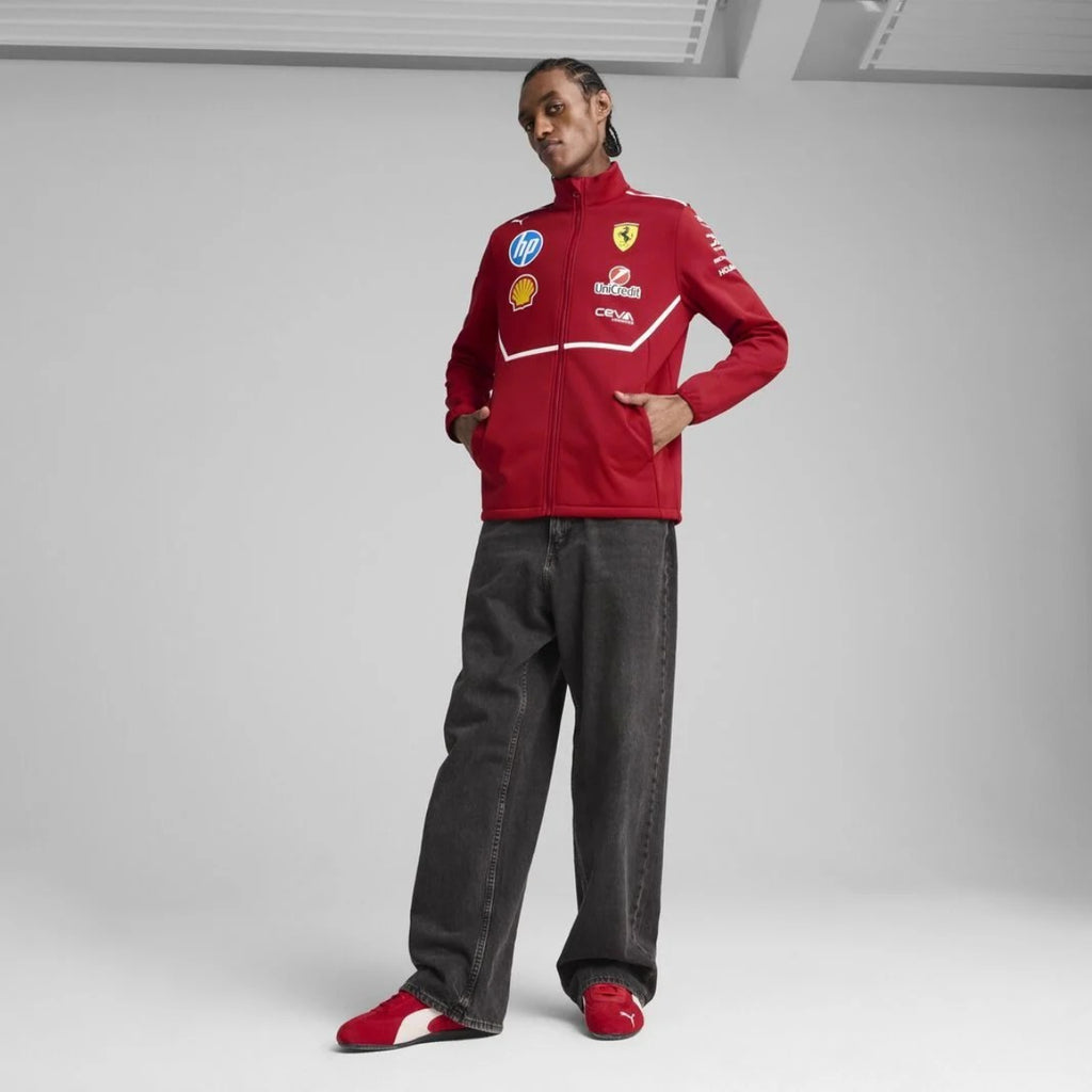 Softshell Ferrari Rp Team Jacket Red Season 2025