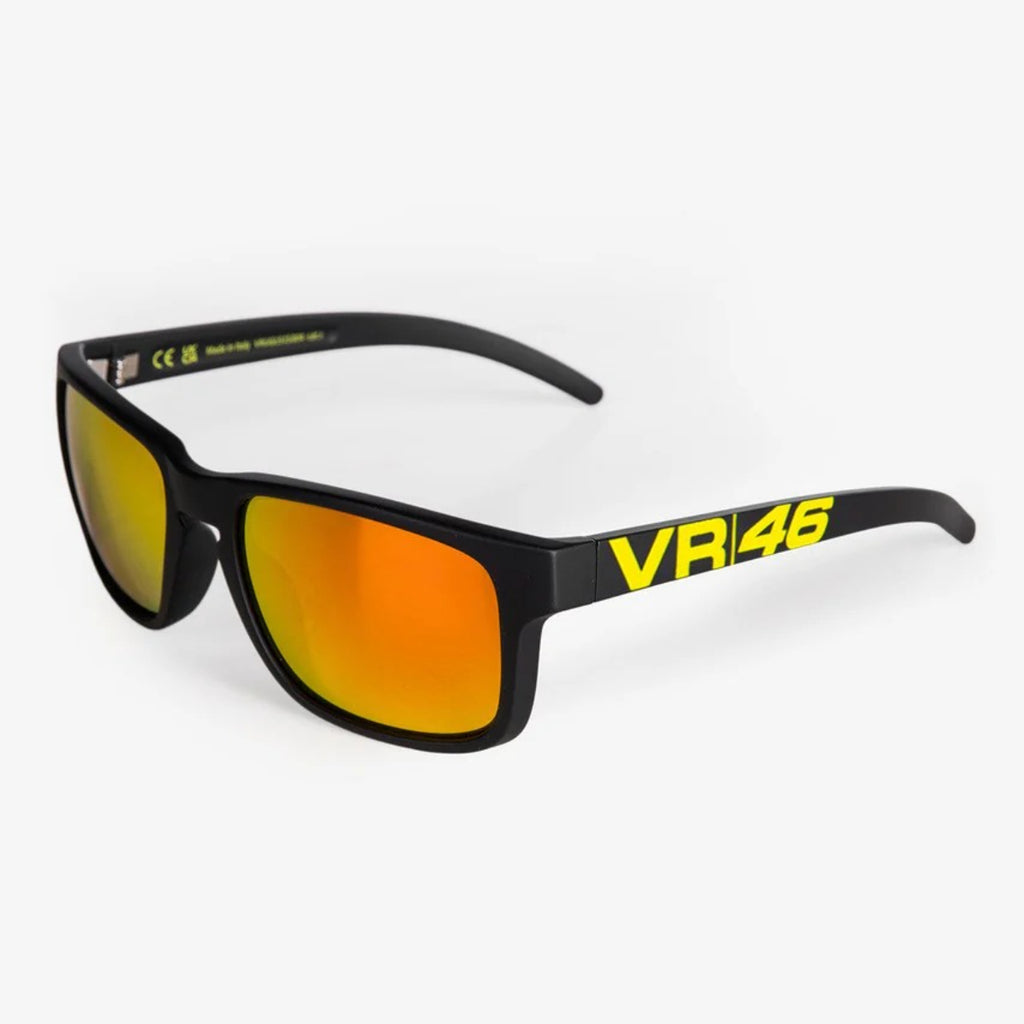 Lentes de Sol Oficiales VR46 - Red Race Mirror / Matte Black