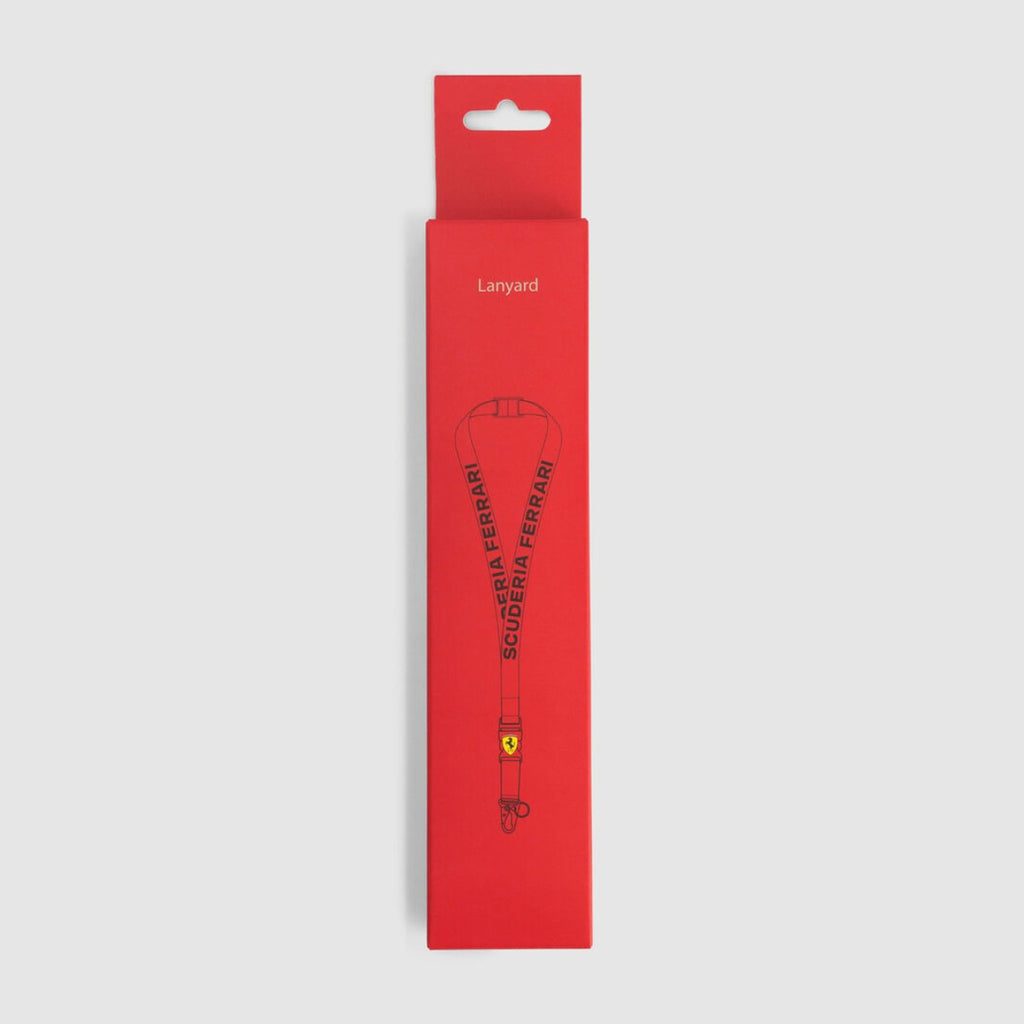 Cordón de Gafete Oficial Scuderia Ferrari F1 Team Lanyard
