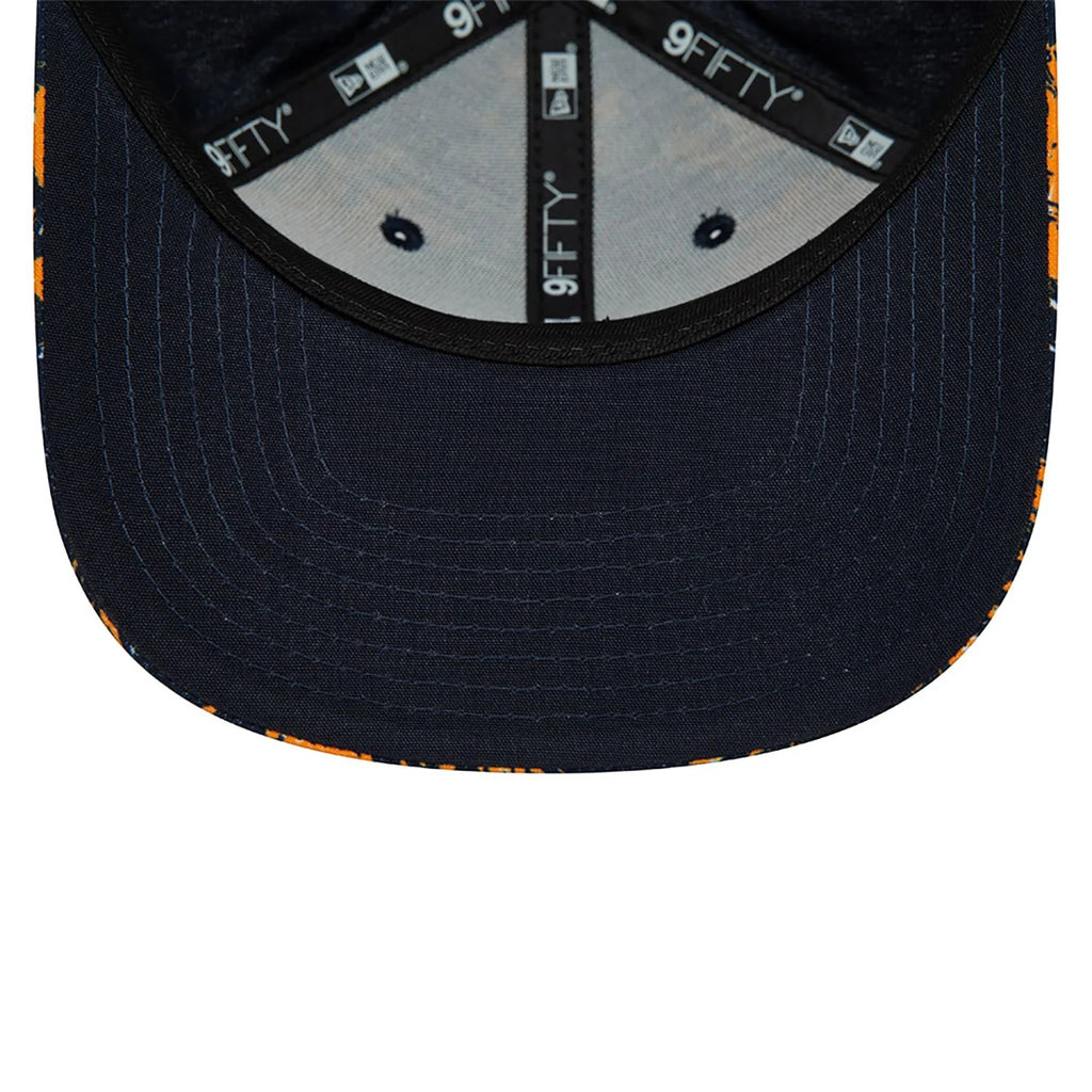 Gorra New Era 9FIFTY Snapback Oracle Red Bull Racing F1 - Seasonal AOP Azul - Naranja