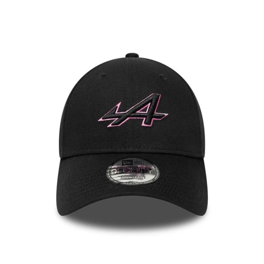 Gorra New Era 9FORTY Alpine Racing F1 Team Essential - Negro