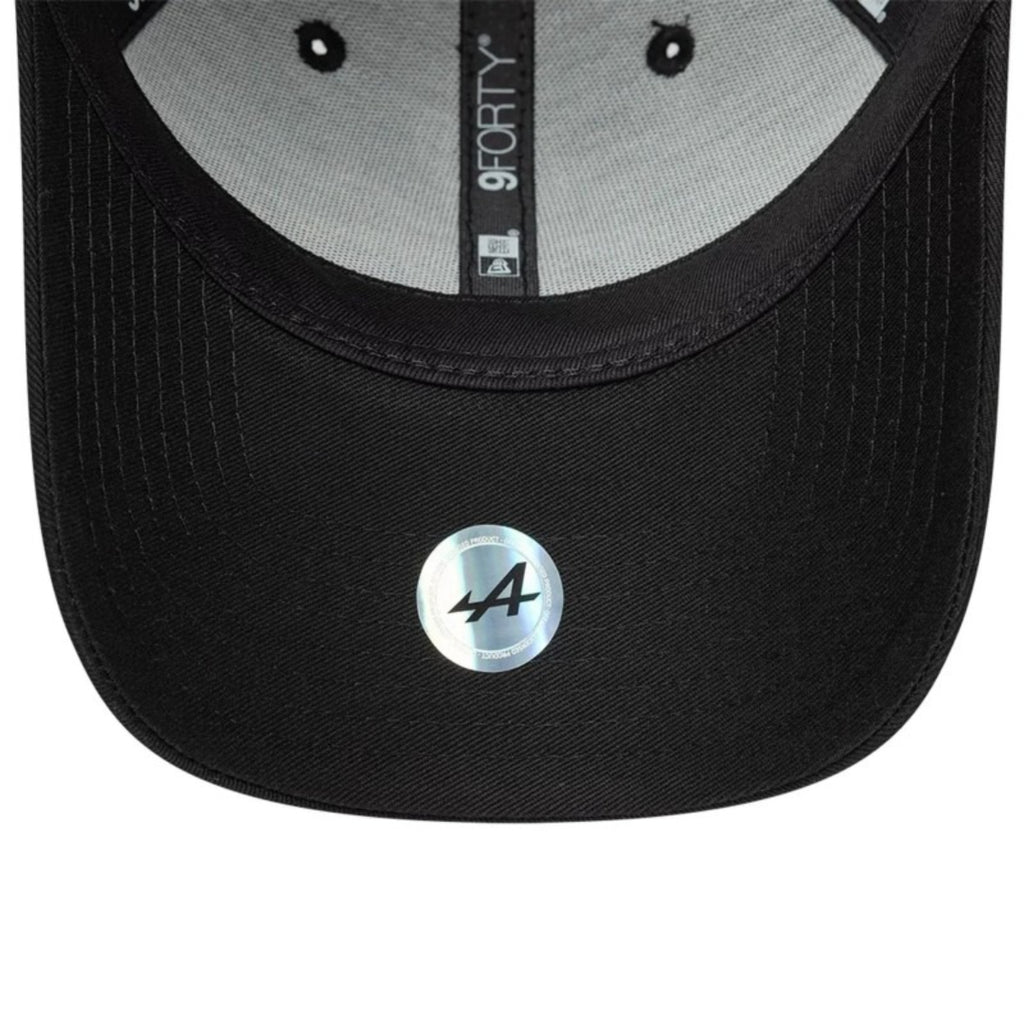 Gorra New Era 9FORTY Alpine Racing F1 Team Essential - Negro