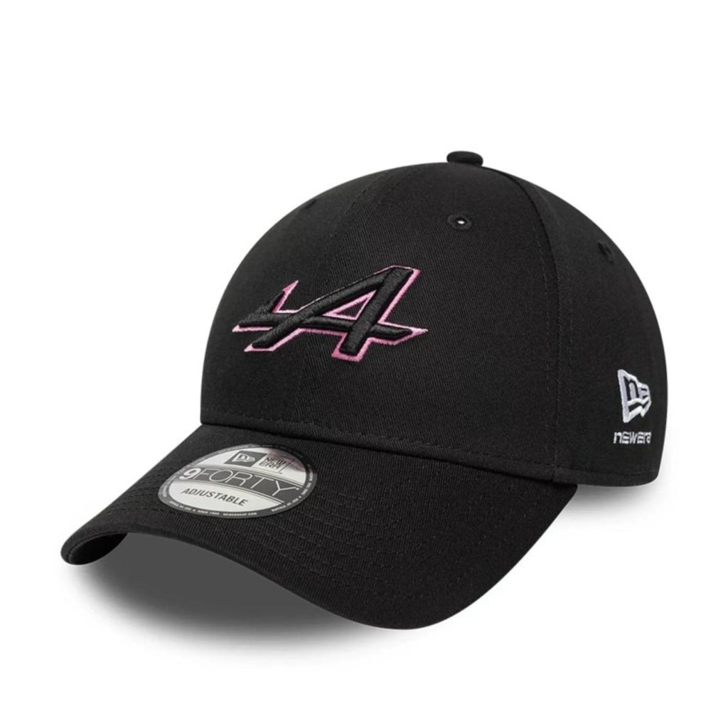 Gorra New Era 9FORTY Alpine Racing F1 Team Essential - Negro
