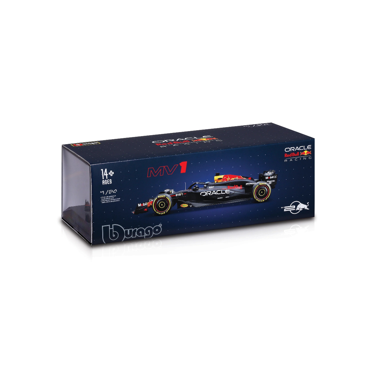 Auto a Escala Bburago 1:24 Oracle Red Bull Racing F1 RB20 - Max Verstappen (#1)