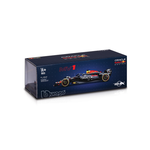 Auto a Escala Bburago 1:24 Oracle Red Bull Racing F1 RB20 - Max Verstappen (#1)
