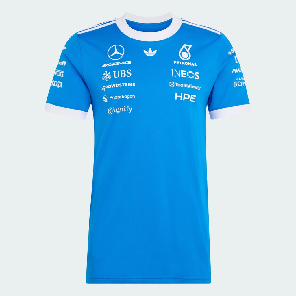 PREVENTA CAMISETA MERCEDES-AMG PETRONAS FORMULA 1  SILVERSTONE TEAM BLUE WONDER DRIVER