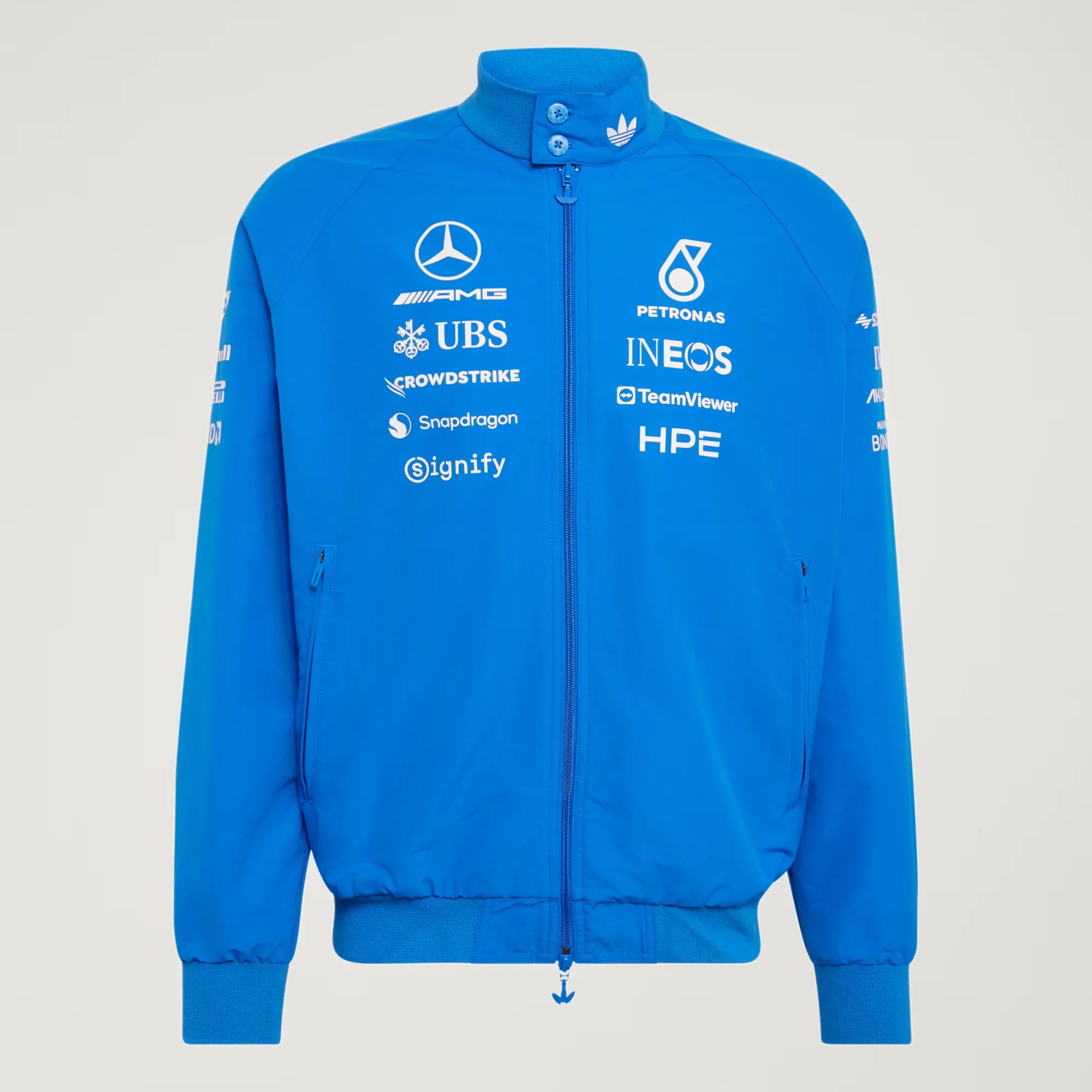 PREVENTA CHAQUETA MERCEDES - AMG PETRONAS FORMULA 1 TEAM BLUE WONDER DRIVER HARRINGTON