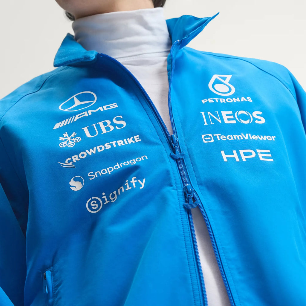 PREVENTA CHAQUETA MERCEDES - AMG PETRONAS FORMULA 1 TEAM BLUE WONDER DRIVER HARRINGTON