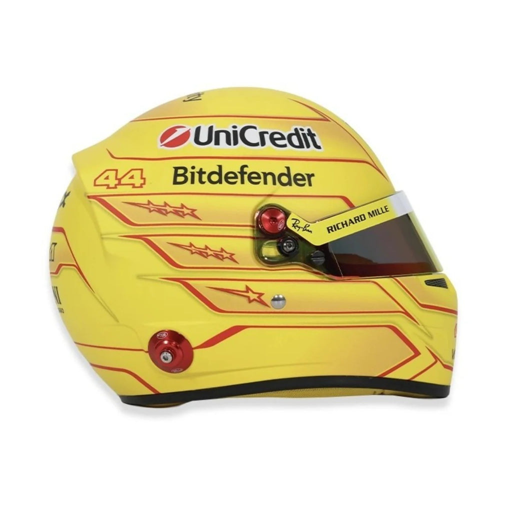 PREVENTA Lewis Hamilton 2026 Mini Helmet Bell escala 1:2