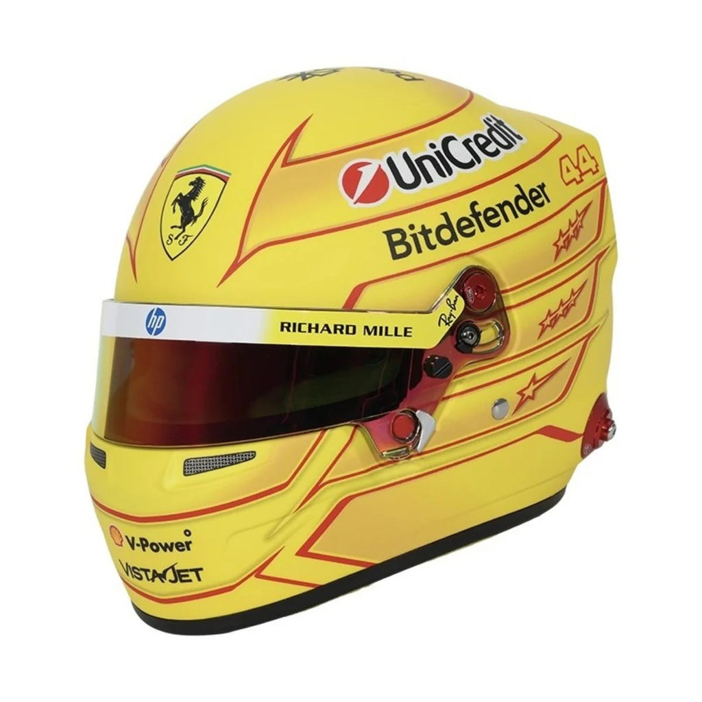PREVENTA Lewis Hamilton 2026 Mini Helmet Bell escala 1:2