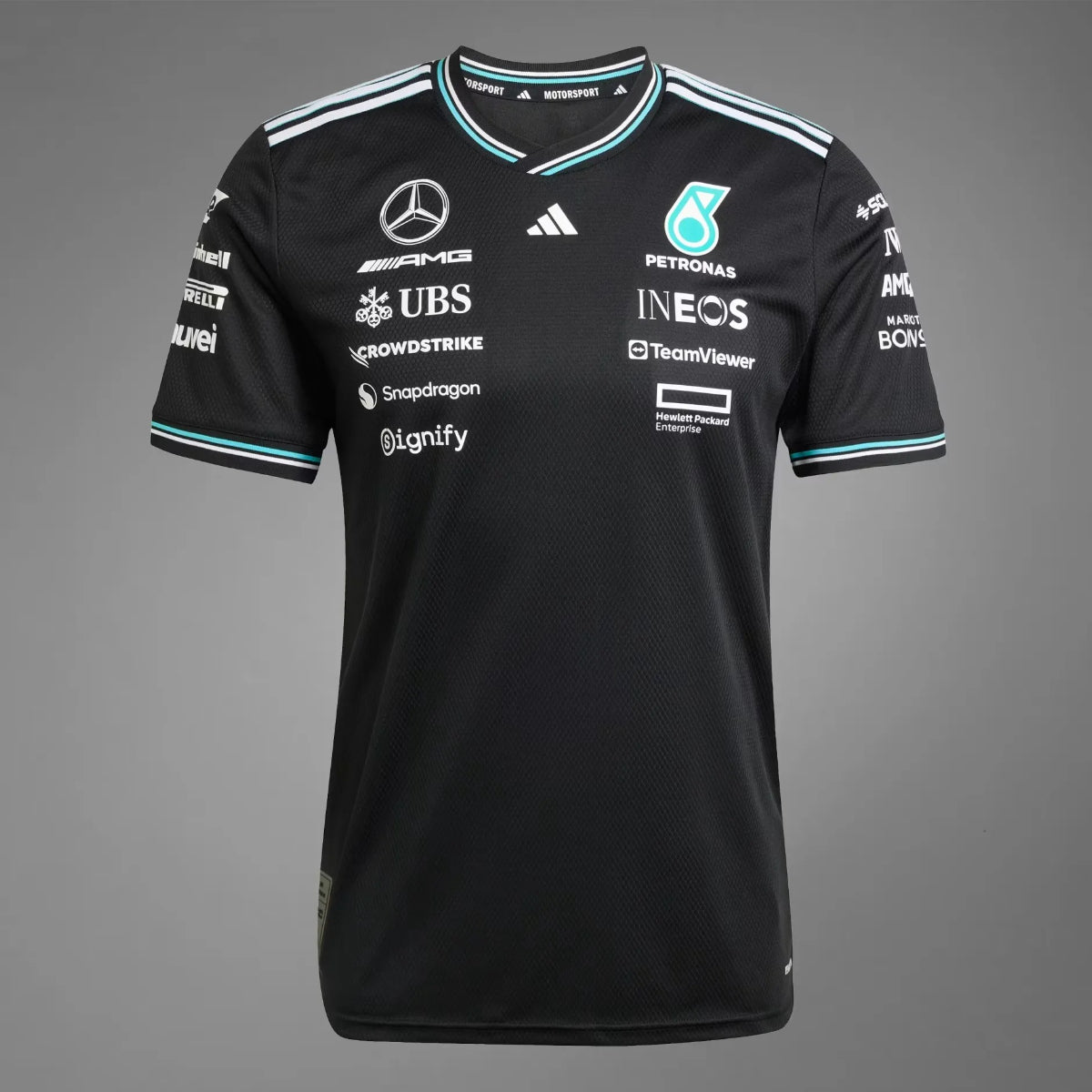 PREVENTA POLERA MERCEDES - AMG PETRONAS FORMULA ONE TEAM DRIVER JERSEY AUTHENTIC MEN