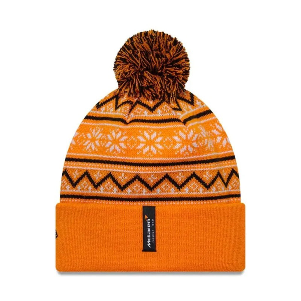 PREVENTA GORRA DE LANA MCLAREN XMAS BEANIE PAPAYA