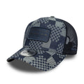 PREVENTA Gorra F1 New Era 9FORTY Red Bull Racing Patterned Denim Trucker Navy