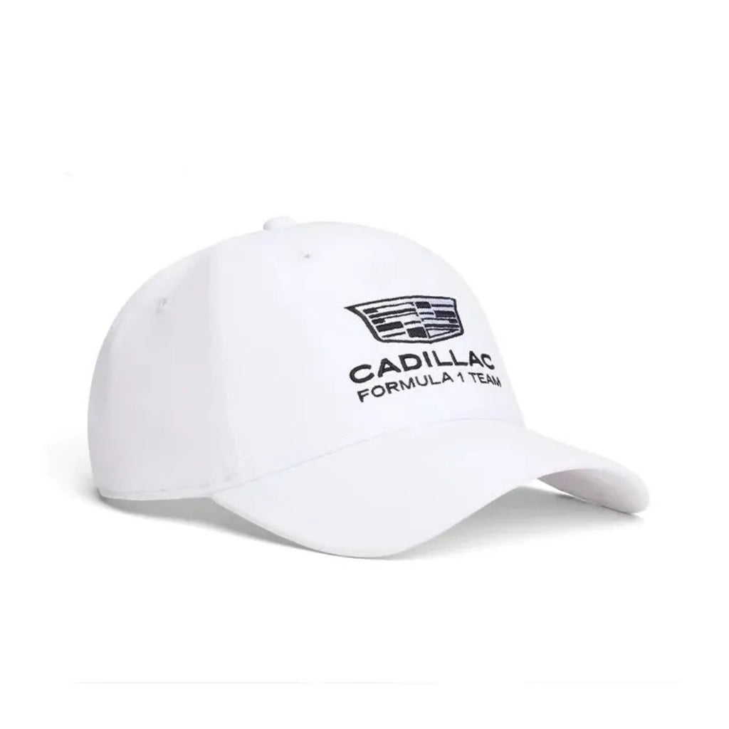 PREVENTA Gorra 2026 Cadillac F1 Racing – Sergio “Checo” Perez Team Gorra – Blanco