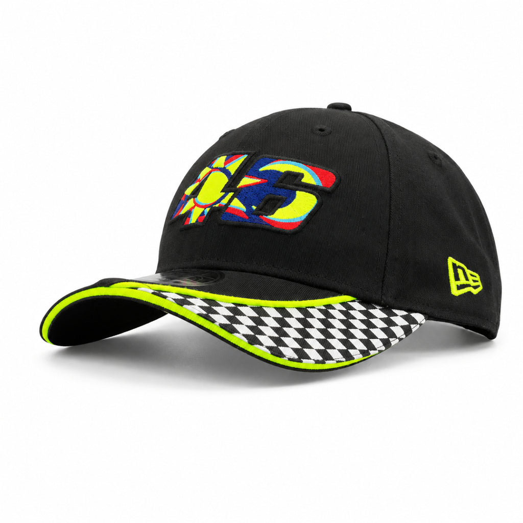 PREVENTA NewEra VR46 CHECK 9FORTY MC BLACK