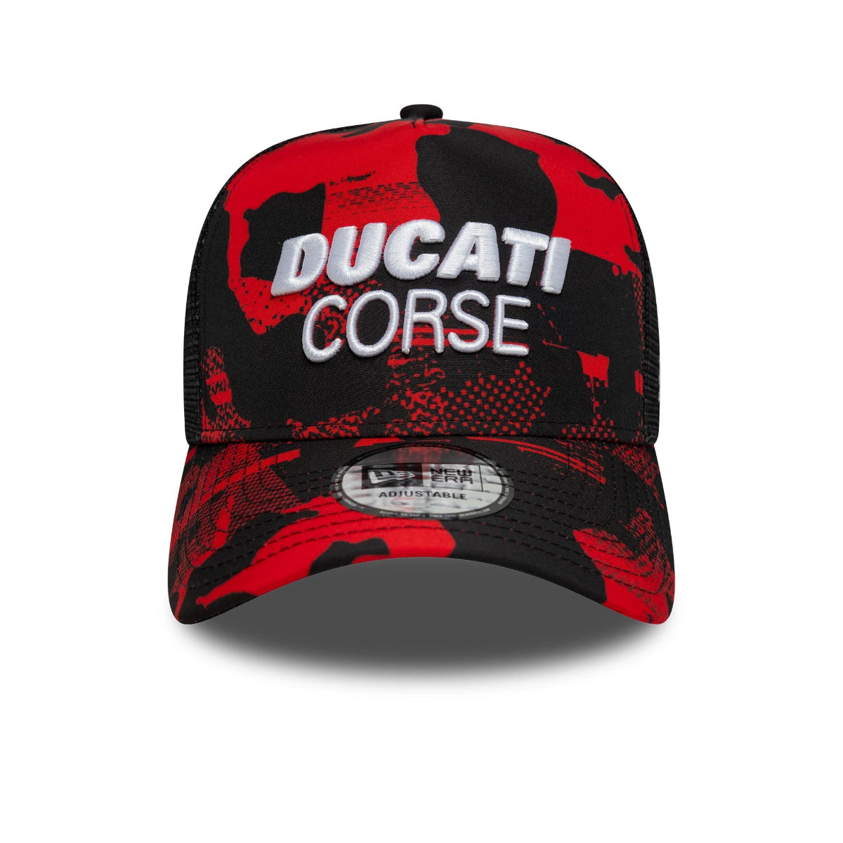 PREVENTA NewEra DUCATI CAMO EF TRUCKER BLACK