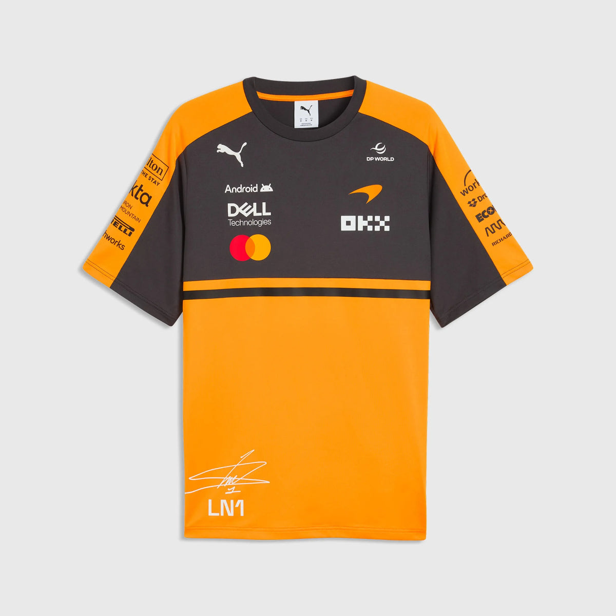 PREVENTA McLaren MENS RP Lando Norris Tee  PAPAYA Temporada 2026