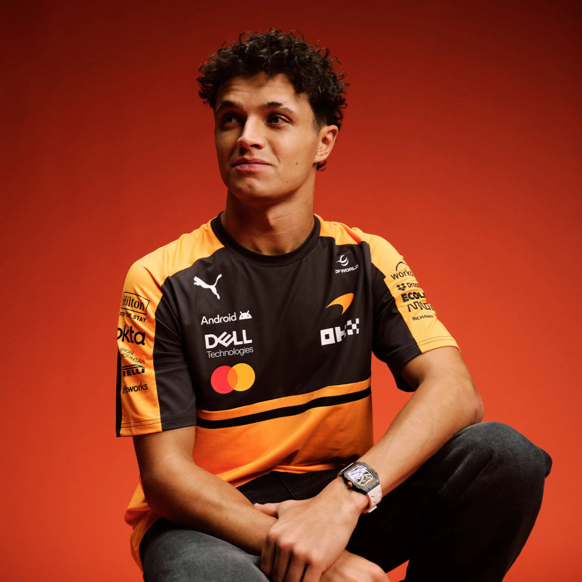 PREVENTA McLaren MENS RP Lando Norris Tee  PAPAYA Temporada 2026