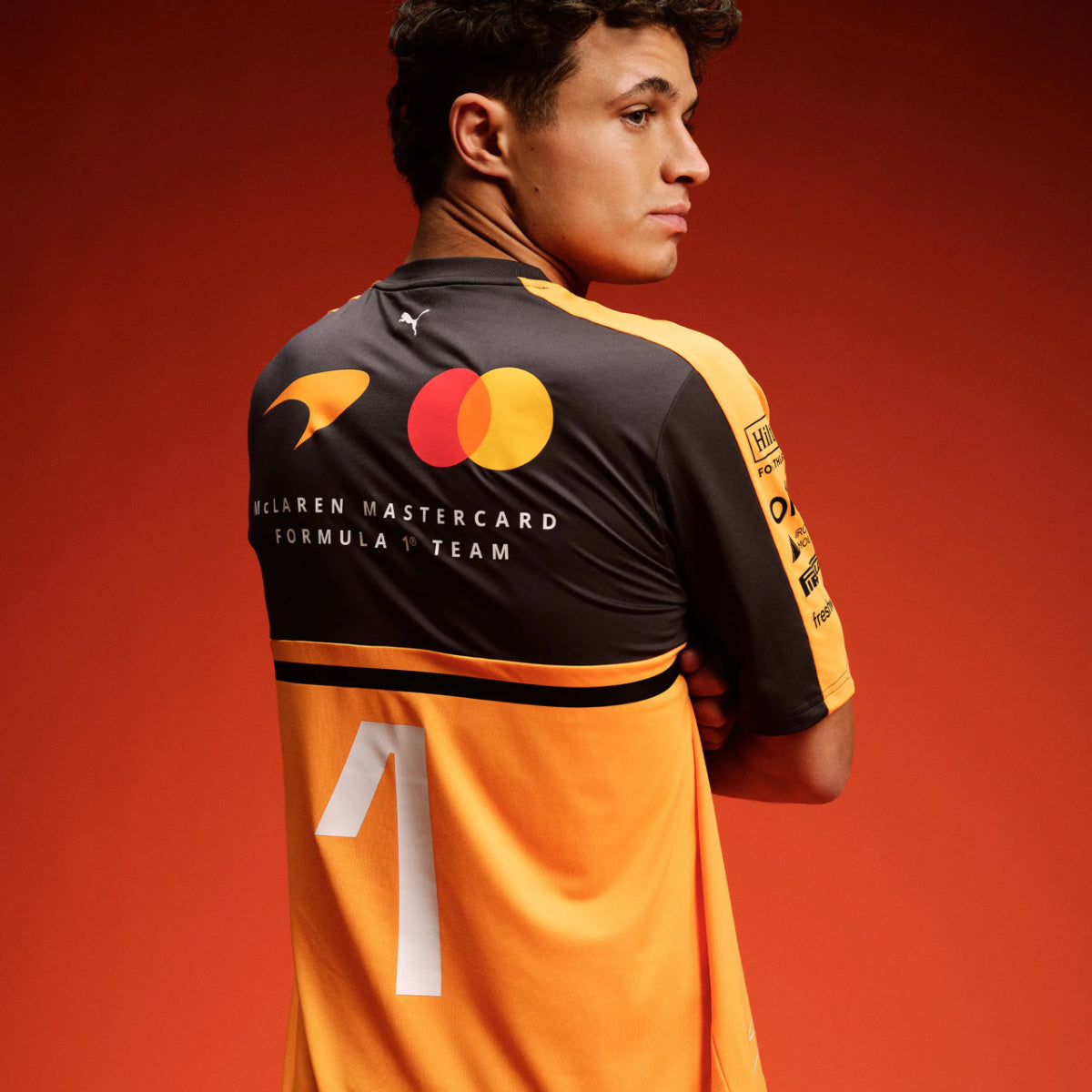 PREVENTA McLaren MENS RP Lando Norris Tee  PAPAYA Temporada 2026