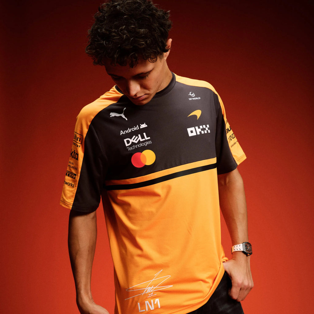 PREVENTA McLaren MENS RP Lando Norris Tee  PAPAYA Temporada 2026