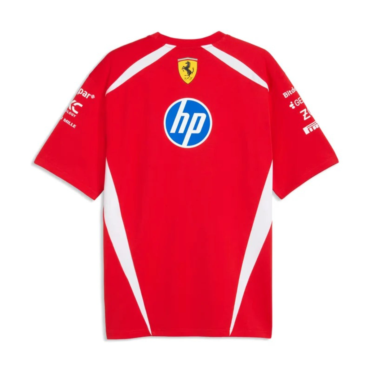PREVENTA FERRARI MENS RP CHARLES LECLERC Tee RED TEMPORADA 2026