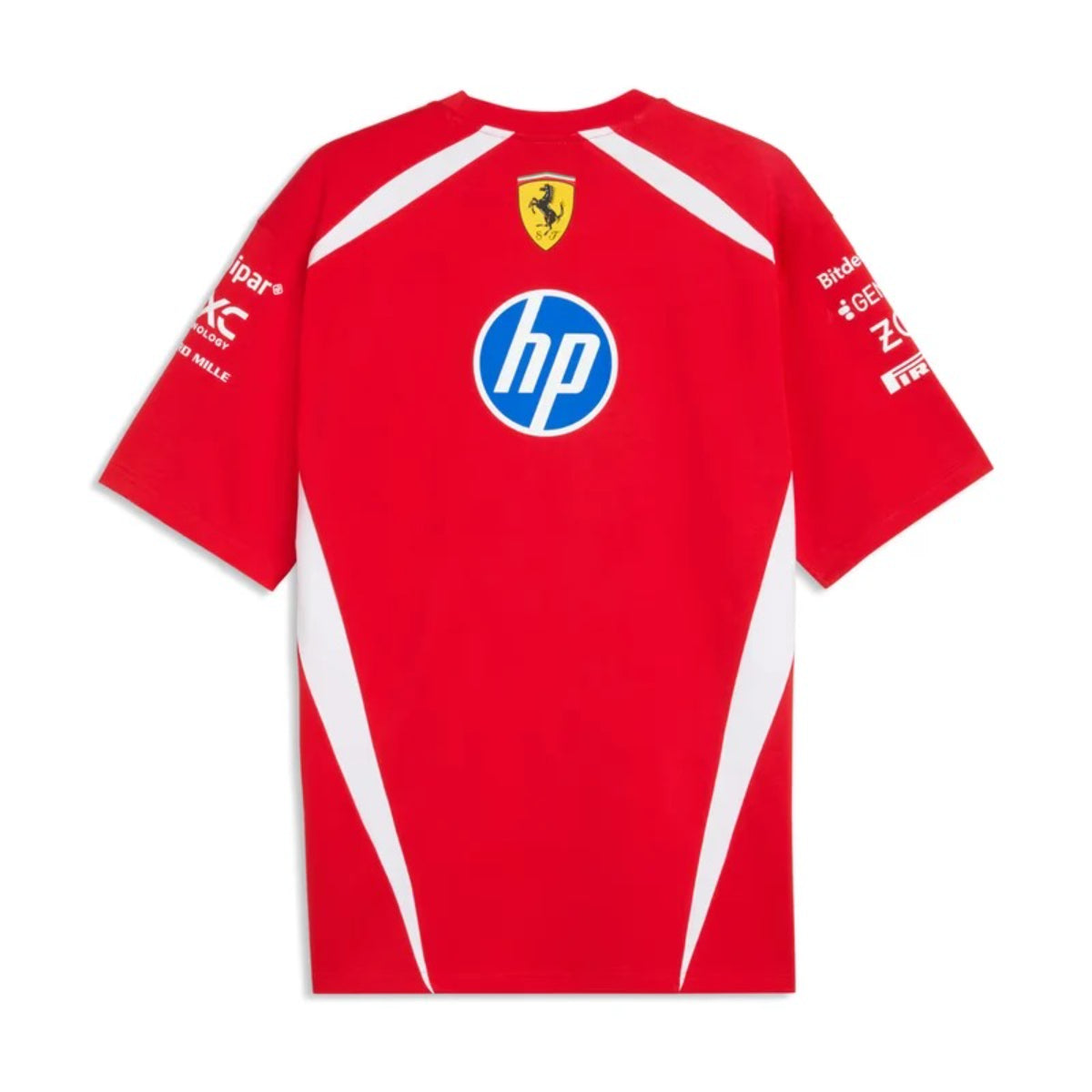 PREVENTA FERRARI MENS LEWIS HAMILTON Tee RED TEMPORADA 2026