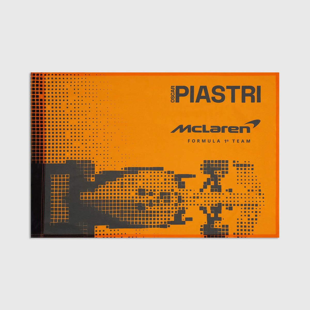PREVENTA McLaren MENS FW Oscar Piastri Flag BLACK-PAPAYA