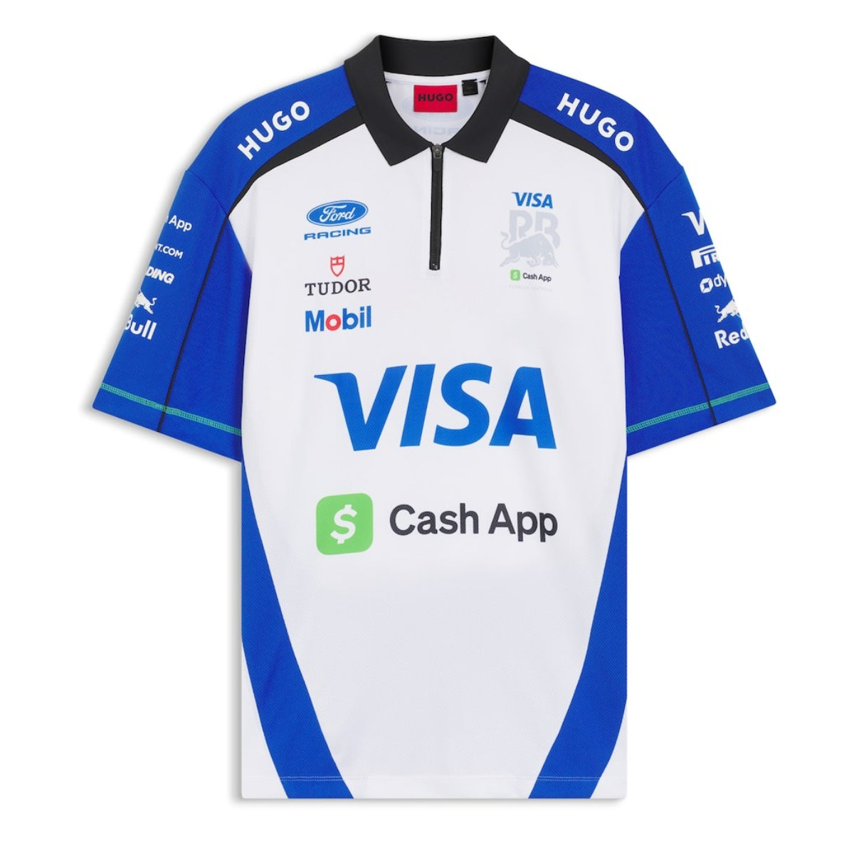 Polera Polo Oficial Visa Cash App RB F1 Team - Temporada 2026