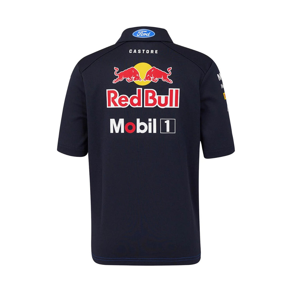 Polera Niños Red Bull Racing cuello Polo