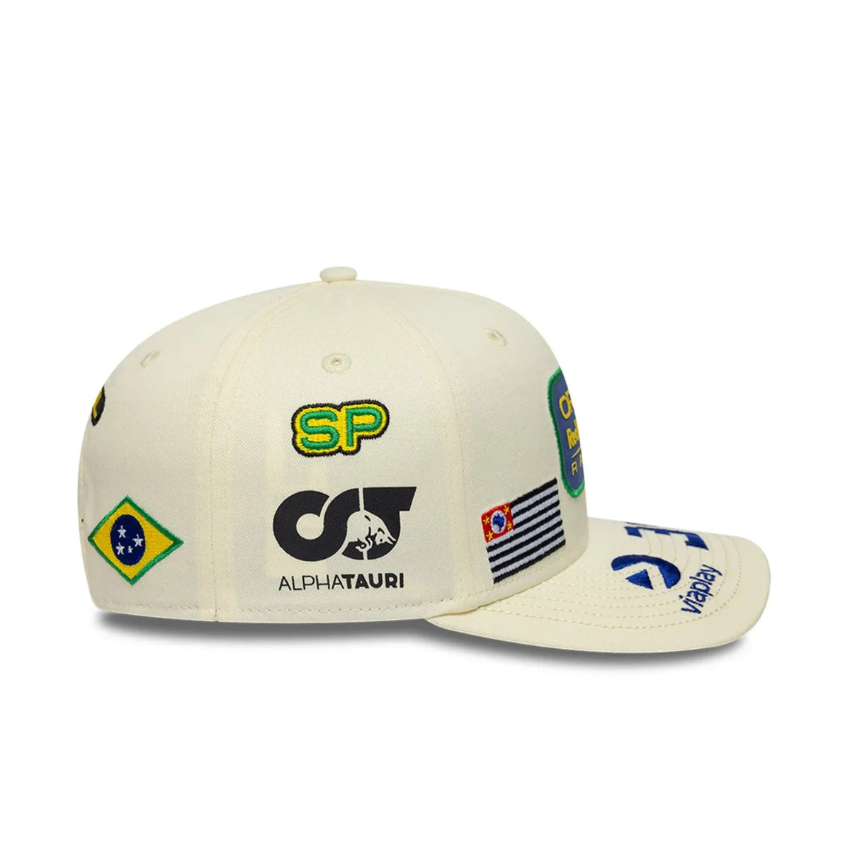 PREVENTA Gorra Red Bull Racing 9SEVENTY Max Verstappen Brazil GP Special Edition Chalk White