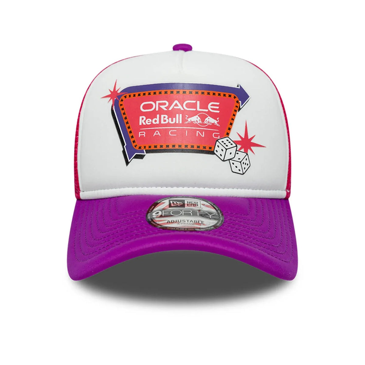 PREVENTA Gorra Red Bull Racing New Era Las Vegas Trucker Pink