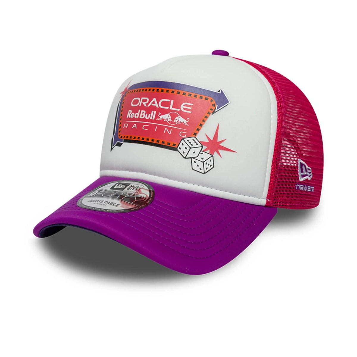 PREVENTA Gorra Red Bull Racing New Era Las Vegas Trucker Pink