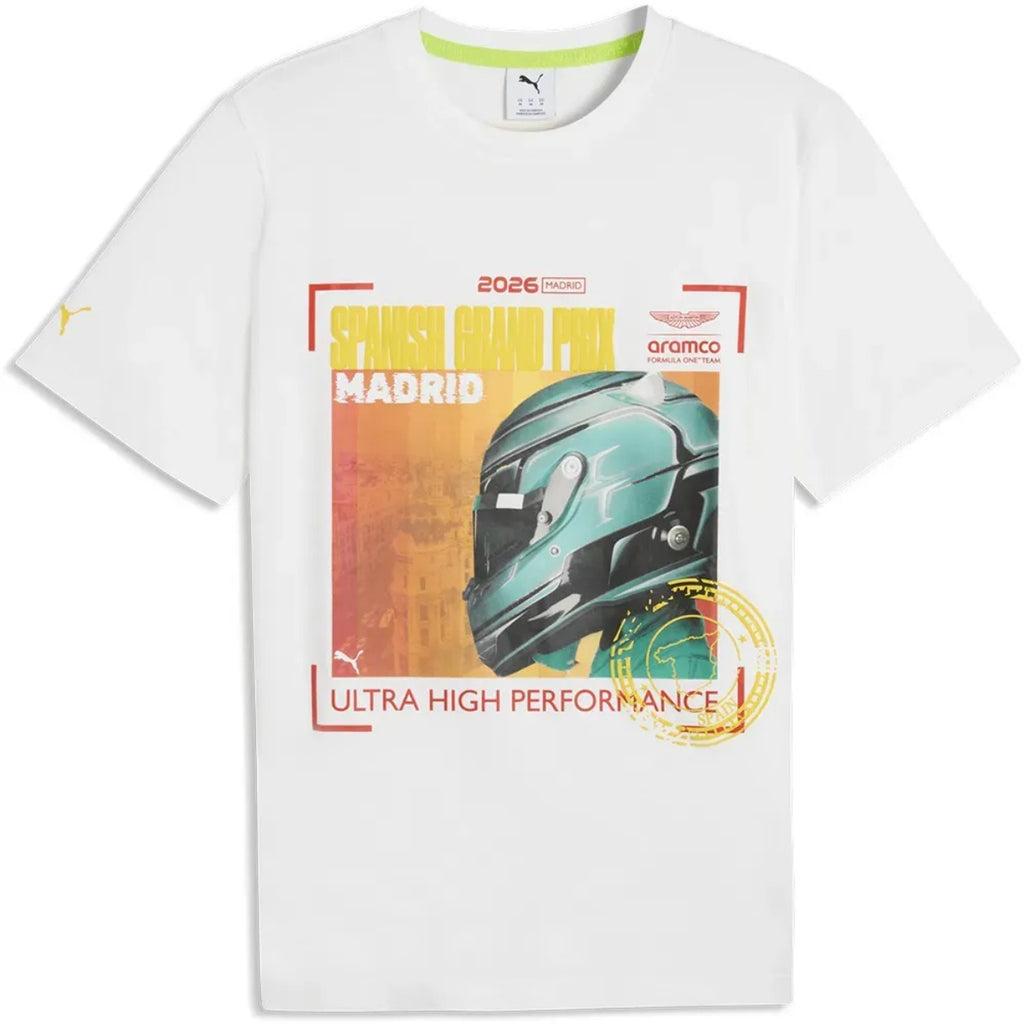 PREVENTA Polera Aston Martin F1 Team Race Tee Madrid Special Edition