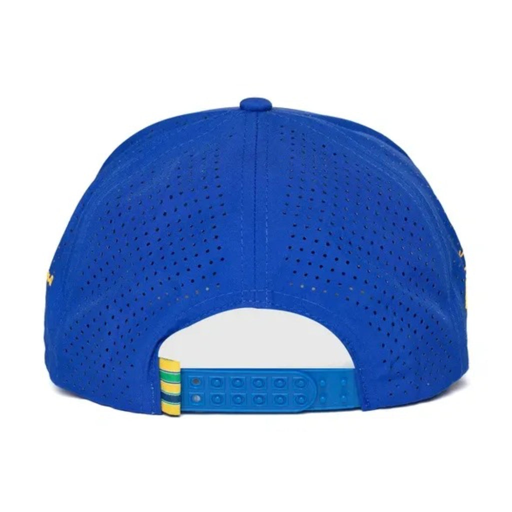 PREVENTA  Gorra Ayrton Senna Nacional Laser Cut Perf Cap Blue