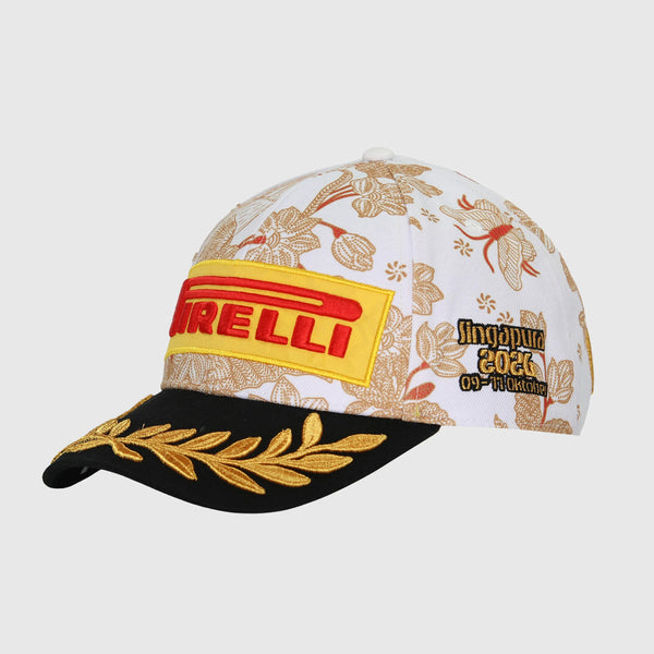 Gorra Pirelli Podium Cap Singapore 2026 Special Edition