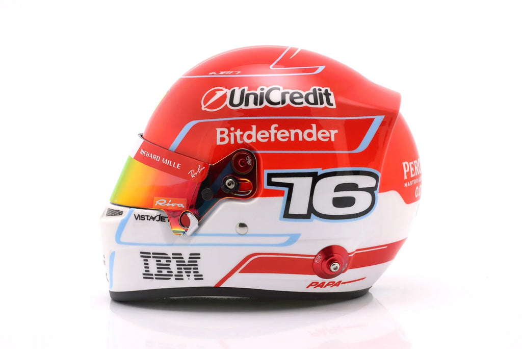 Casco Bell 1:2 Charles Leclerc Scuderia Ferrari 2026 — Mini Helmet (Edición Oficial)