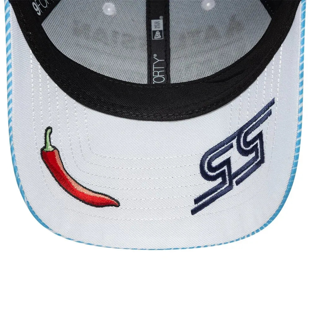 PREVENTA Gorra Williams Edición Especial Madrid F1 CARLOS SAINZ MADRID 9FORTY WHITE