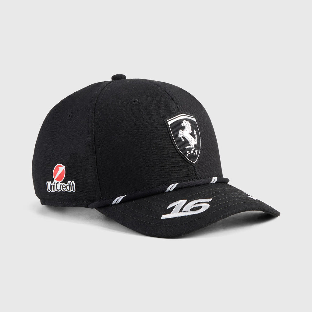 PREVENTA Gorra Scuderia Ferrari Charles Leclerc Singapore GP Special Edition Cap - Black SKU 701242274