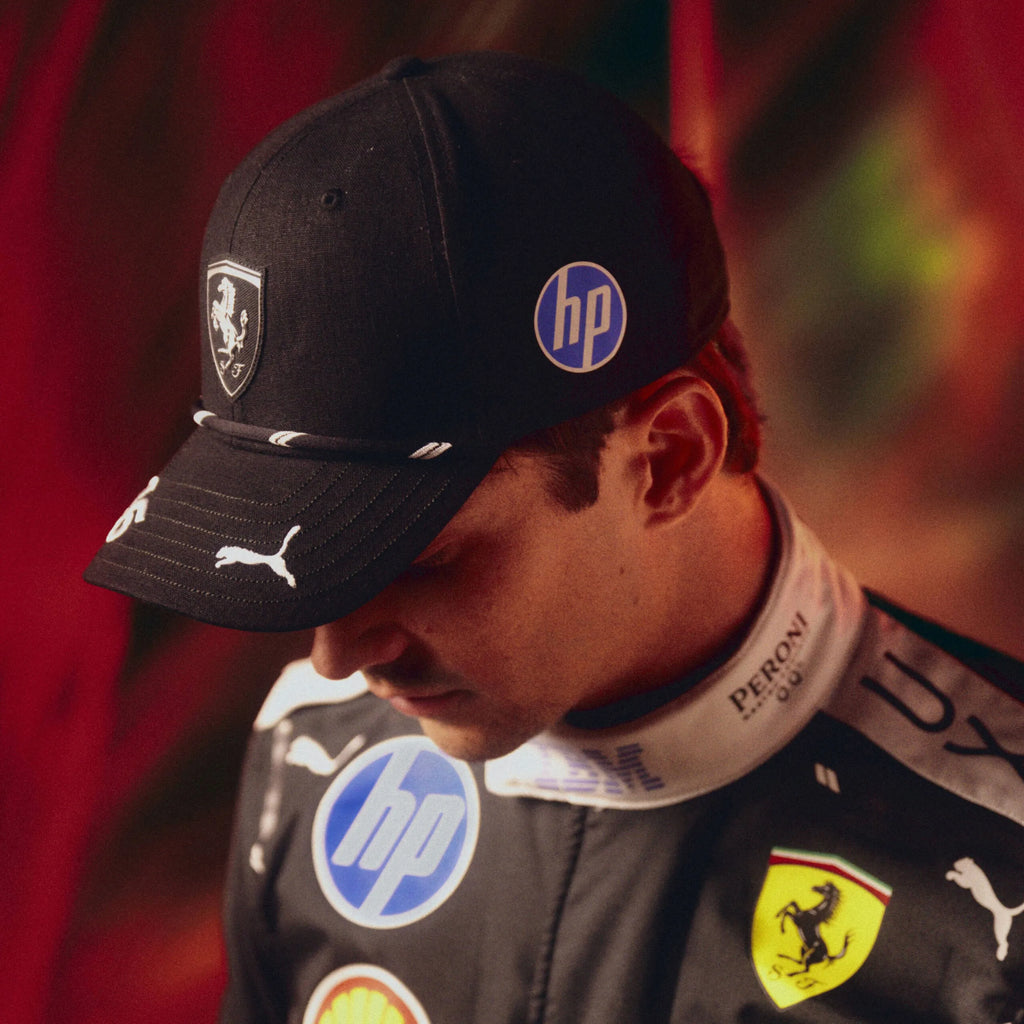 PREVENTA Gorra Scuderia Ferrari Charles Leclerc Singapore GP Special Edition Cap - Black SKU 701242274