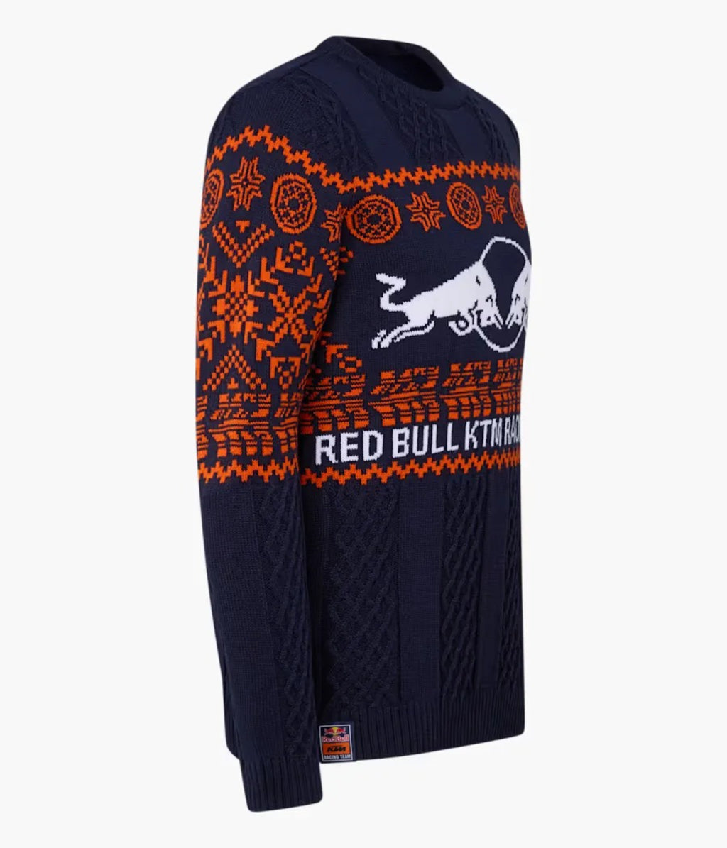PREVENTA Suéter Navideño Red Bull KTM Factory Racing Xmas Winter Sweater - Navy SKU KTM262005