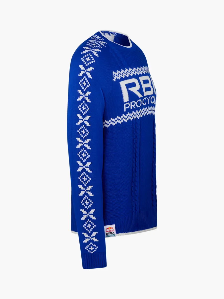 PREVENTA Suéter Navideño Red Bull-BORA-hansgrohe Xmas Winter Sweater - Blue SKU RBB262017