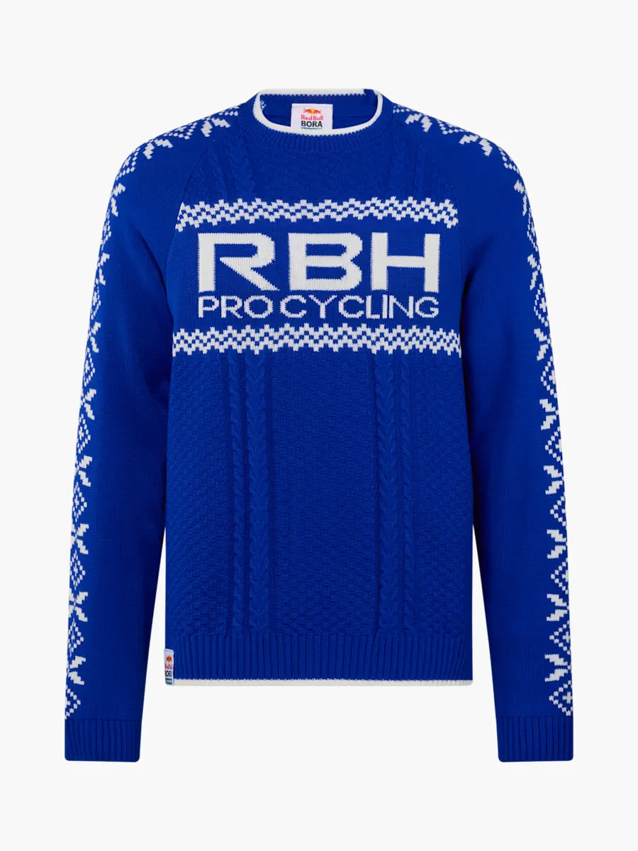 PREVENTA Suéter Navideño Red Bull-BORA-hansgrohe Xmas Winter Sweater - Blue SKU RBB262017