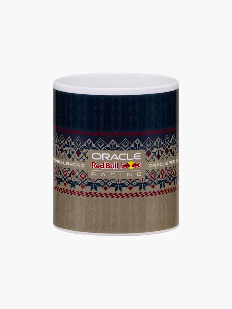 PREVENTA Tazón Cerámico Oracle Red Bull Racing Xmas Winter Mug - Navy/Multicolor SKU RBR264008