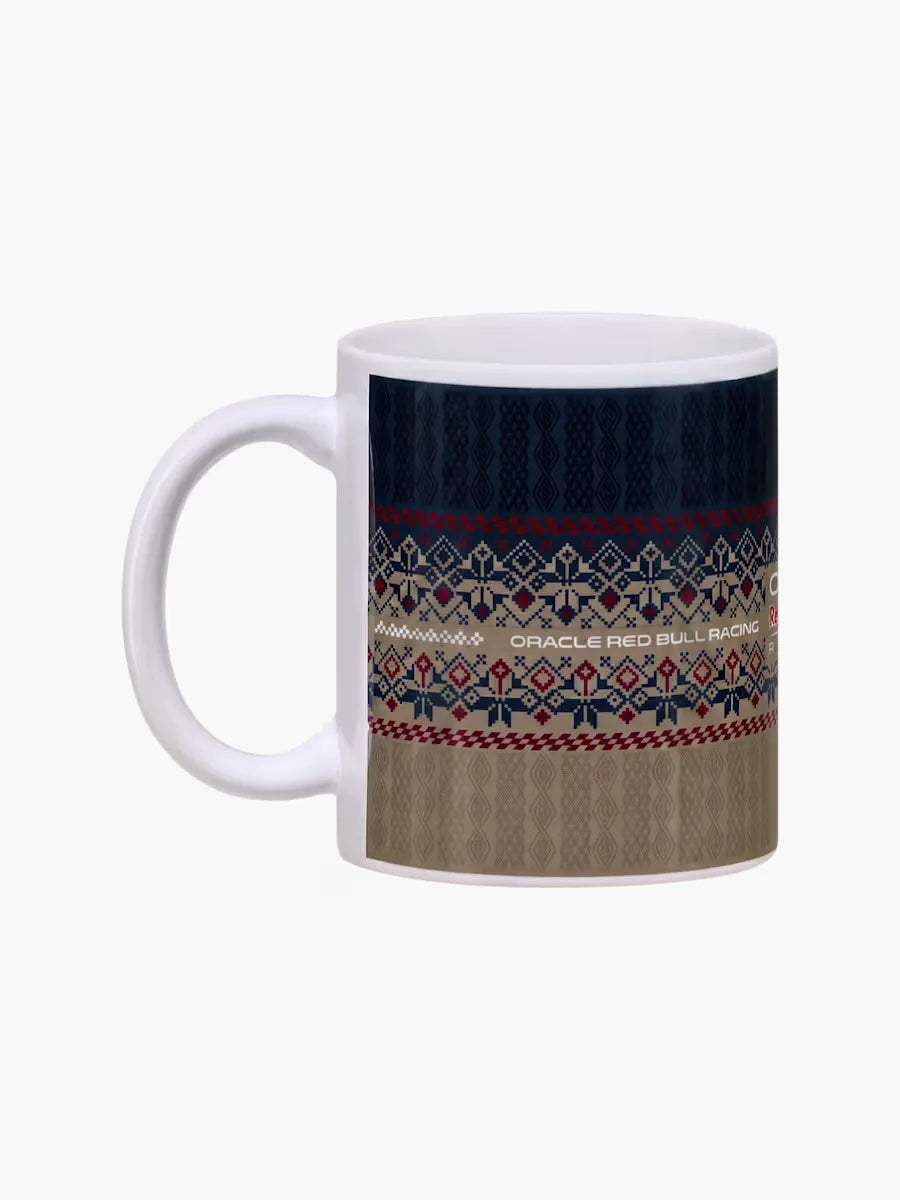 PREVENTA Tazón Cerámico Oracle Red Bull Racing Xmas Winter Mug - Navy/Multicolor SKU RBR264008