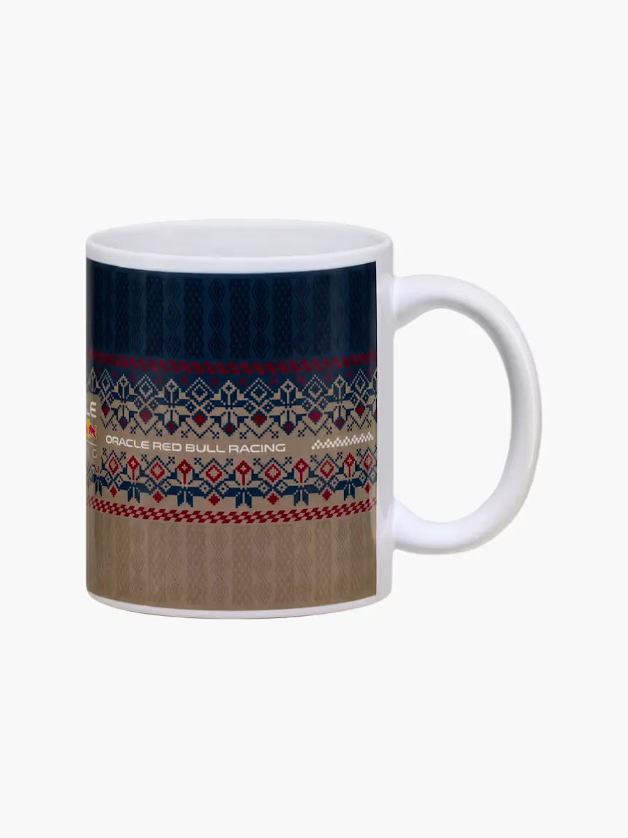 PREVENTA Tazón Cerámico Oracle Red Bull Racing Xmas Winter Mug - Navy/Multicolor SKU RBR264008
