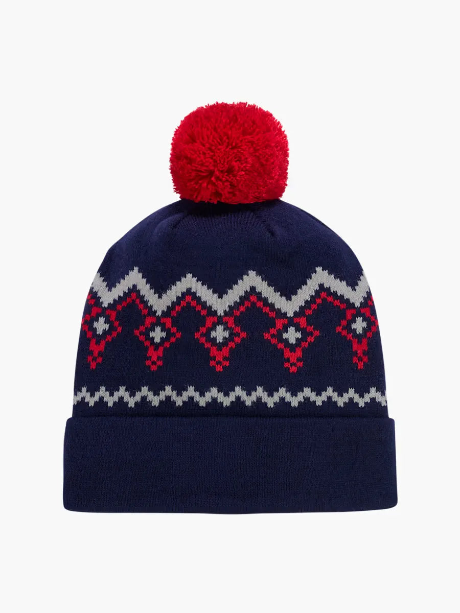 PREVENTA Gorro de Lana Red Bull Illume Xmas Winter Bobble Beanie - Navy/Red SKU RRI264029