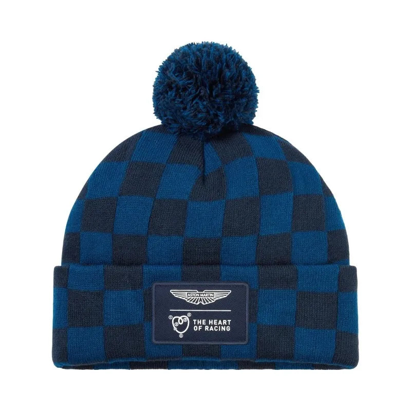 PREVENTA Gorro de Lana Aston Martin F1 Team Knitted Bobble Hat - Navy SKU 47NCO15N02