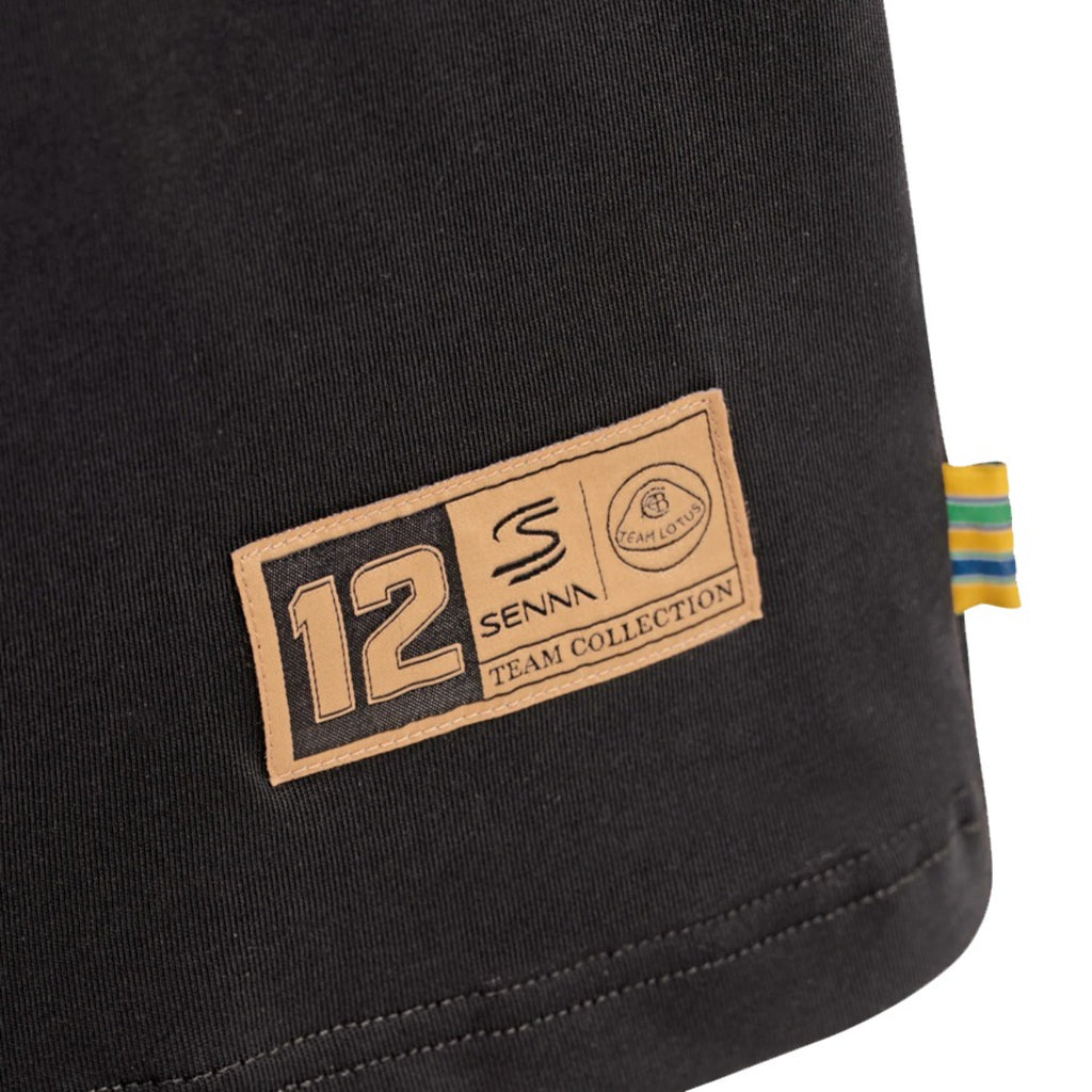 PREVENTA Polera Ayrton Senna x Lotus Oversize Tee - Black SKU ASLO01007B