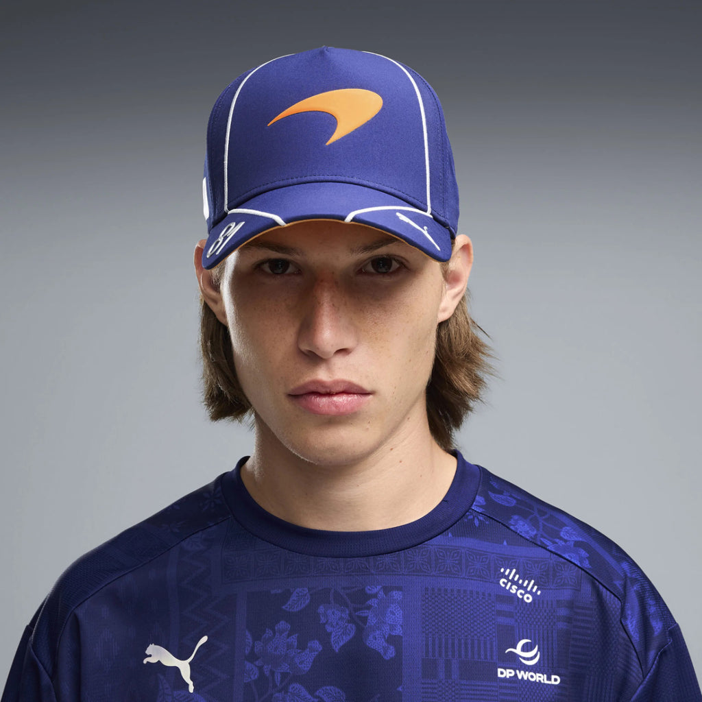 PREVENTA Gorra McLPREVENTA aren F1 Oscar Piastri Singapore GP Baseball Cap - Blue SKU 701244053